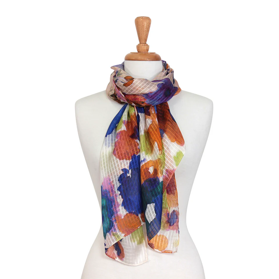 DLUX - Tansey Abstract Scarf - Image 4