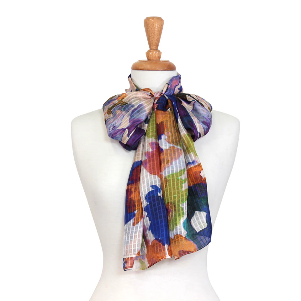 DLUX - Tansey Abstract Scarf - Image 6