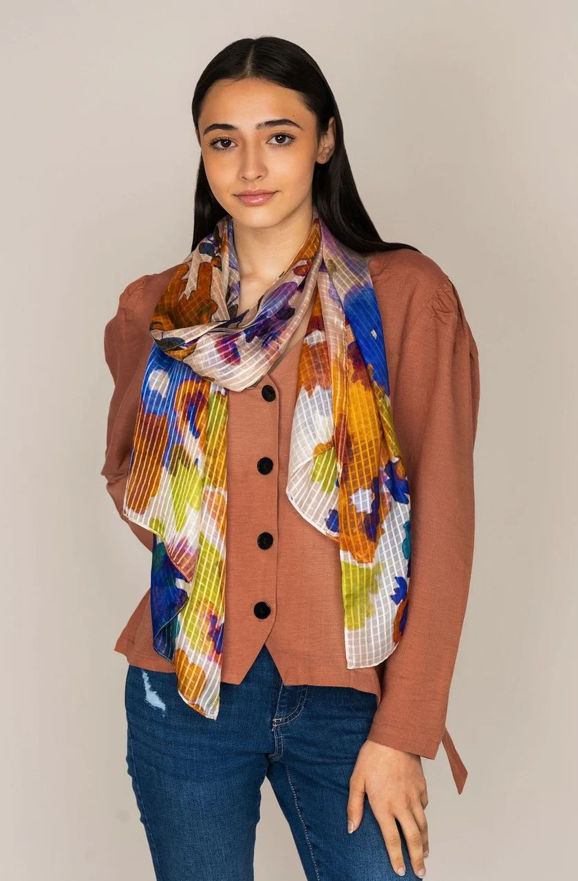 DLUX - Tansey Abstract Scarf