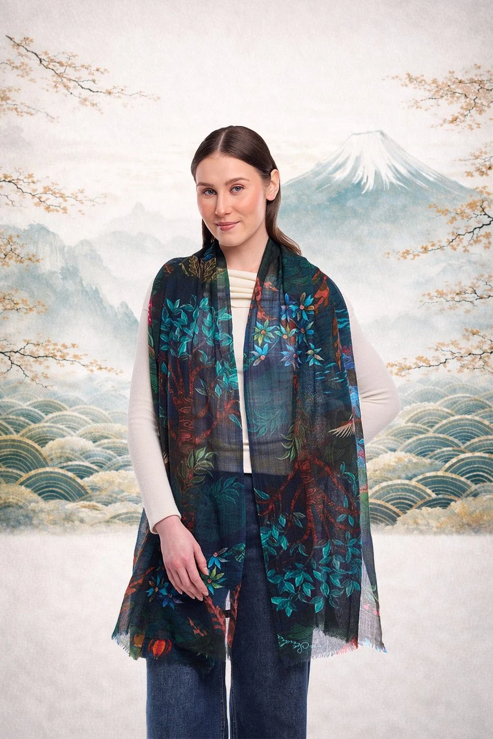 DLUX - Eden Scarf - Teal