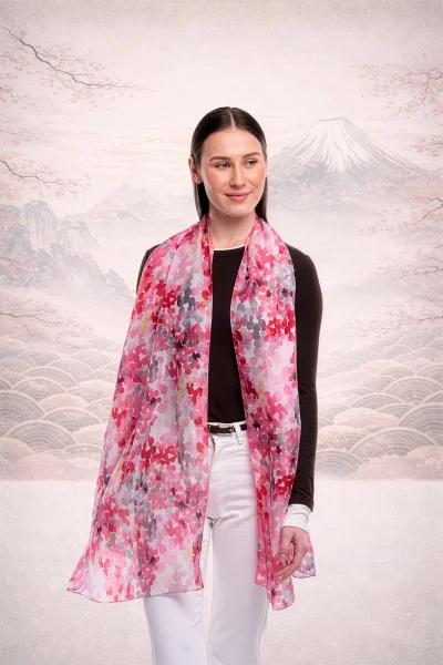 DLUX - Roselle Scarf - Pink
