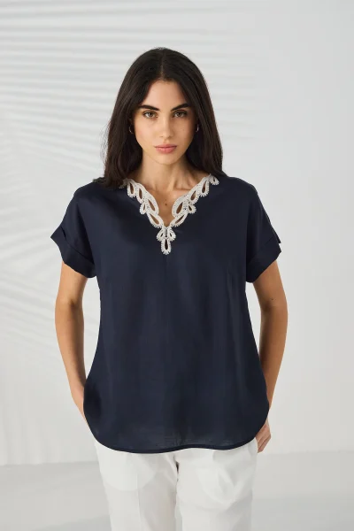 Lania - Portman Top LA4099 - Ink