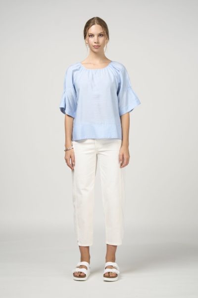 Madly Sweetly - Sonnet Top MS1664 - Ice Blue