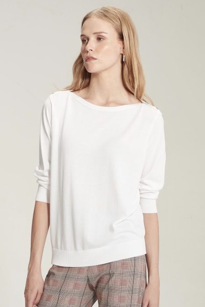 Sills - Mia Boatneck 12501 - White