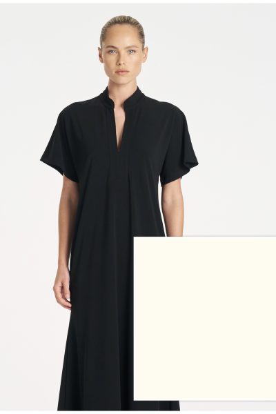 Mela Purdie - Tab Flip Dress F007 3072 - Cream (Presale)