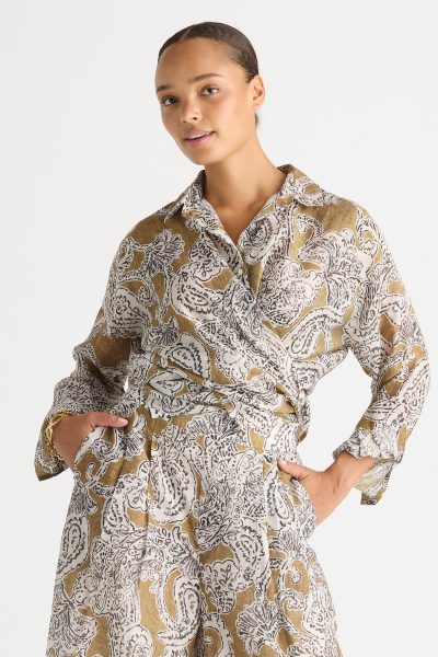 LD&CO - Print Shirt LC8885 - Paisley