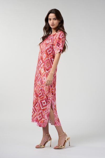 Loobie’s Story - Sinhala Dress LS3338 - Coral