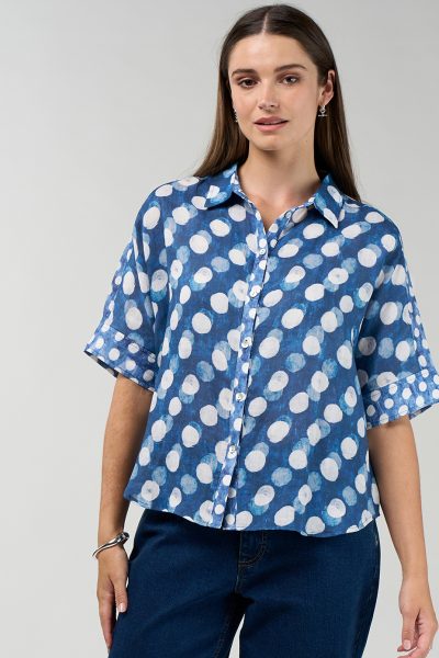 Madly Sweetly - Vision Shirt MS1915 - Denim Multi