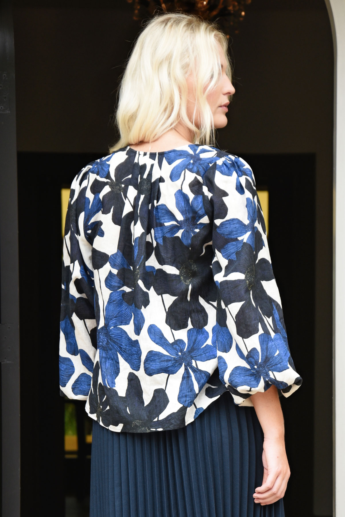Curate by Trelise Cooper - Happy To Be Here Shirt - Navy - Image 4