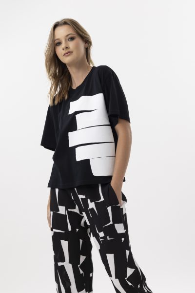 Style X . LAB - Abstract T - Black