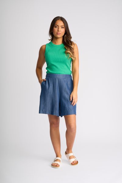 KNEWE - Burke Short K8020 - Indigo Wash