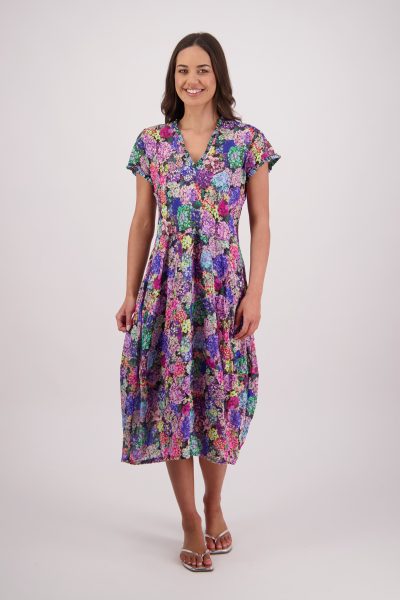 Briarwood-Tori Dress -Hydrangea